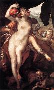 SPRANGER, Bartholomaeus Venus and Adonis f oil painting on canvas